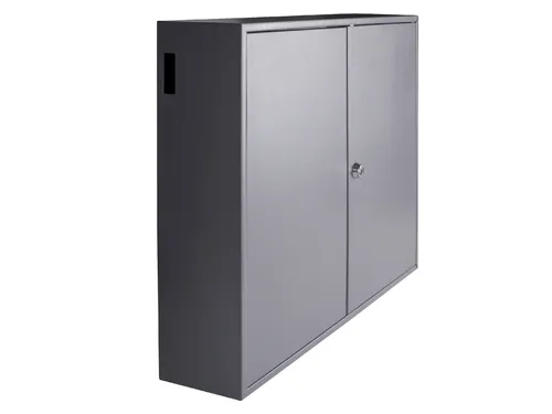 Pavo Sleutelkast XL tweedeurs 300 haken 720x540x140mm cilinderslot