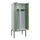 PBM-locker,HxBxD 2120x800x500mm,2vak,vak B 400mm,draaigrendel
