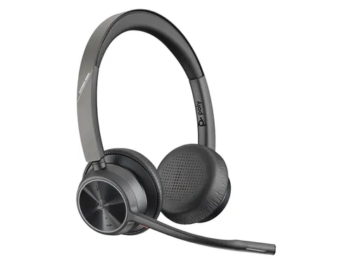 Headset HP POLY Voyager 4320-M BT700 dongle en oplaadstatief