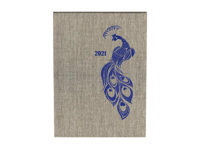 Agenda 2021 planner A5 peacock