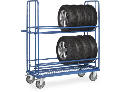 Bandenwagens 4596 400kg 1420x610mm Ral5007