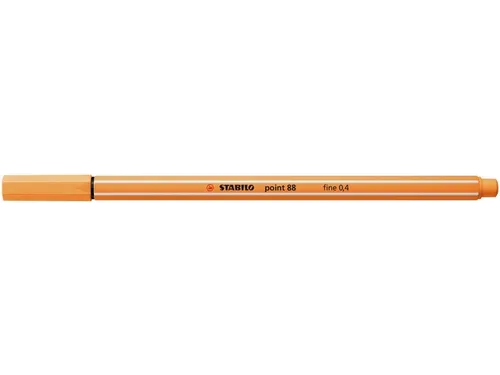 Fineliner STABILO point 88/85 fijn papaya