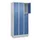 lockerkast,HxBxD 1950x900x500mm,3x3vakken,vak B 300mm,cil.-slot,sokkel