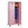 locker,HxBxD 1950x800x500mm,2vak,vak B 400mm,cil.-slot,voeten