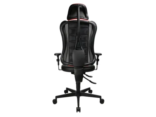 Topstar Bureaustoel Sitness Racer RS Hoofdsteun Zwart Rood