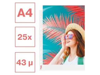 Colour'Breeze showtas A4 43micron gekorreld 25 stuks - 4