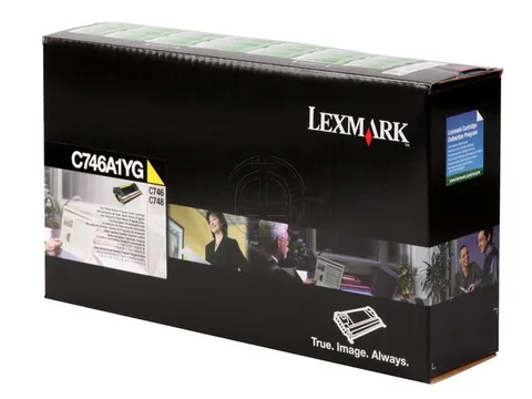 C746A1YG LEXMARK Optra C toner yellow ST