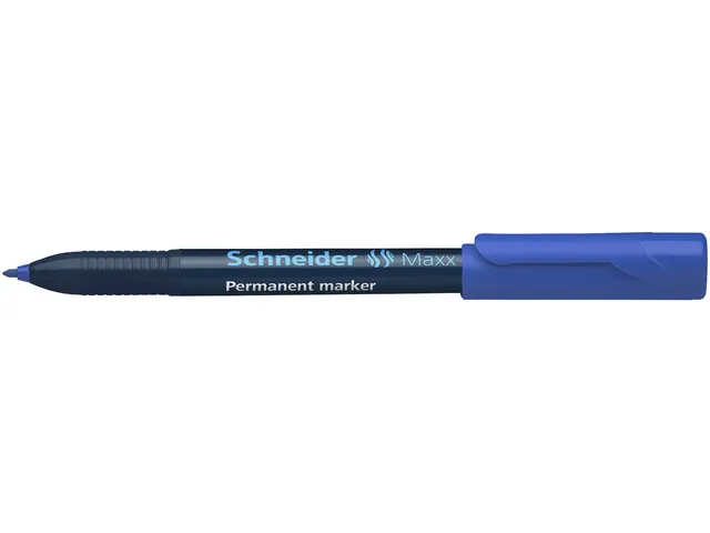 Marker Schneider Maxx 240 permanent ronde punt blauw