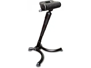 Stahulp Staalbuis H 670-900Mm Pu-Schuimzitting Zwart Schuine Zuil - 2