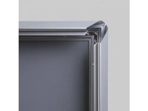 Kliklijst 70x100cm Rechte Hoeken 32mm Zilver