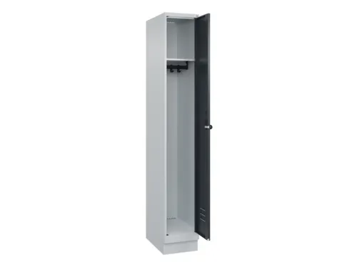 locker,HxBxD 1950x300x500mm,1vak,vak B 300mm,draaigrendel,sokkel