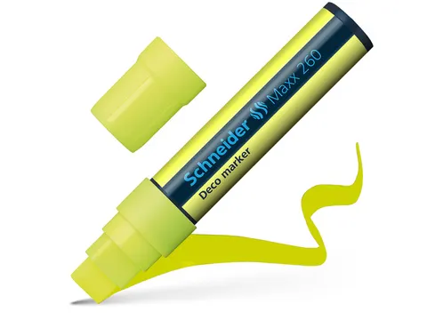 Krijtmarker Schneider Maxx 260 fluorgeel