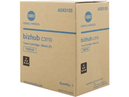 A0X5155 Konica Bizhub C3110 Toner Black