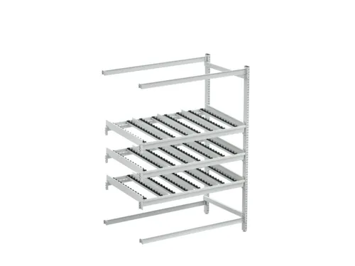 ESD-Kanban-stelling,aanbouwveld aan de zijkant,HxBxD 1860x1385x805mm