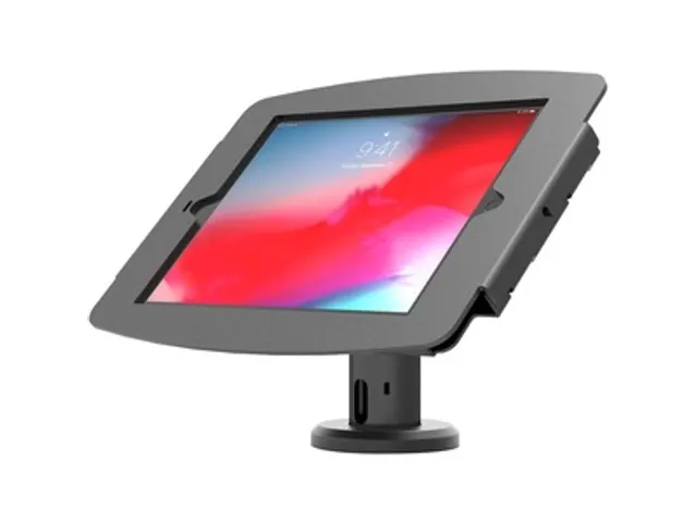 Rise Kiosk Stand W/vesa Mount 20Cm Black