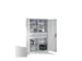 armoire d'atelier,corps RAL7035,face avant RAL7035