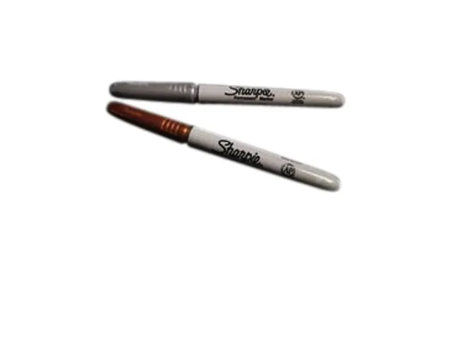 Viltstift Sharpie Fijne punt rond 0.9mm Metallic Goud op blister