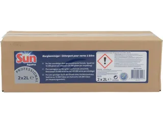 Bierglasreiniger Spoelglansmiddel tbv Aquafox doos 2x2ltr - 1