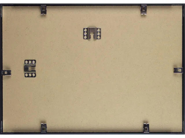 Cadre photo Seco A3 aluminium brossé noir
