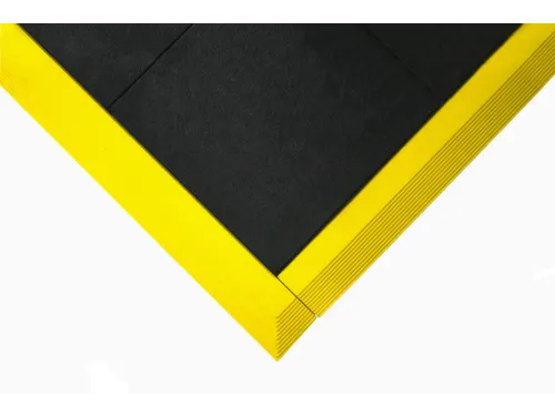 werkplek-vloerbedekking,modulesysteem,LxB 900x900mm,NBR,zwart