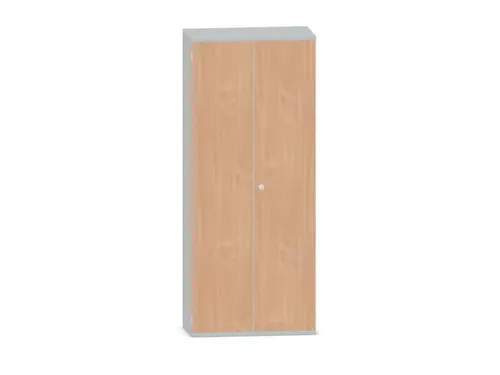 Kantoorkast 1920x800x430mm Decor Romp Lichtgrijs Decor Front Beuken