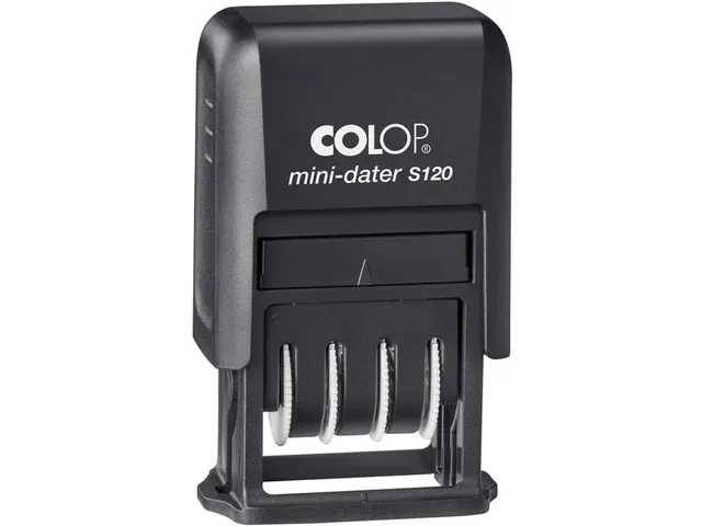 Tampon dateur Colop Printer Mini S 120 Néerlandais noir