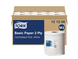 Poetsrol Tork 2-laags Wit Universal 121206