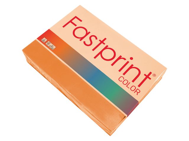 Kopieerpapier Fastprint A4 80 Gram Oranje 500vel | FastprintShop.nl