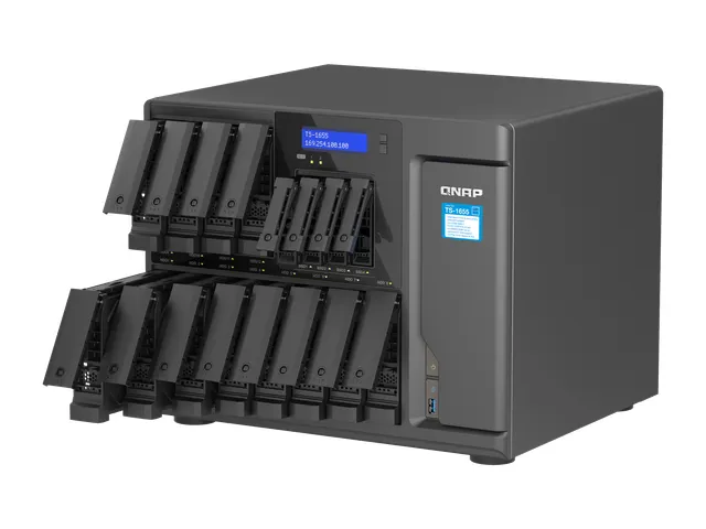 Intel Atom C5125, 8 Go DDR4, 5Go Flash, 12x 3.5 inch + 4x 2.5 inch SAT