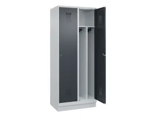 locker voor scheiding van kleding,HxBxD 1950x800x500mm,2vak - 1