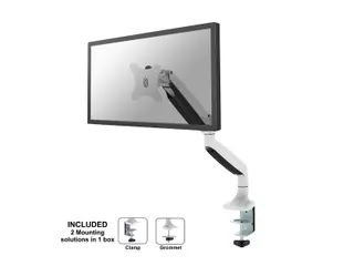 Newstar Monitorarm 1 Scherm 32 Inch Wit Gasveer - 1