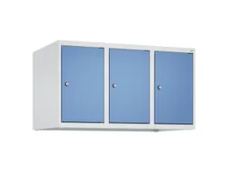opzetkast,v. locker,3vak.,vak B 300mm,HxBxD 500x900x500mm,vleugeldeur