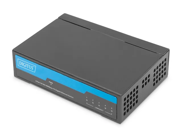5 Poort Gigabit Network Switch Desktop