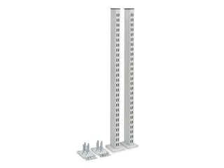 klikrail,v. montagetafel,HxBxD 790x70x100mm,m. flens,schroefbaar,staal - 1