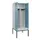 PBM-locker met bank,HxBxD 2120x800x815mm,2vak,vak B 400mm