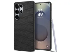 Spigen Liquid Air Samsung Galaxy S25 Ultra Hoesje Back Cover Mat Zwart