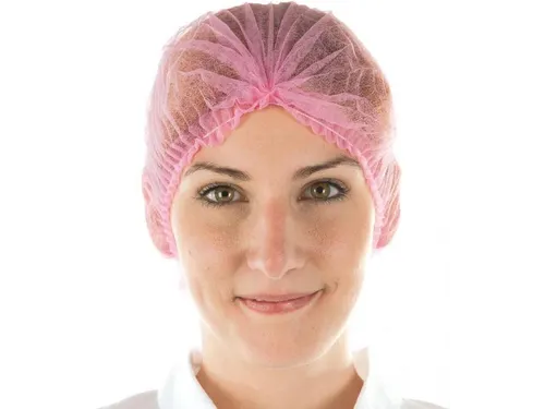 CMT Haarnet Clip cap pp non woven roze Maat L ca 53cm 1000 Stuks