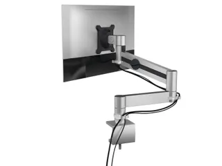 Monitorarm voor 1 scherm bureaubevestiging met klem zilver - 3