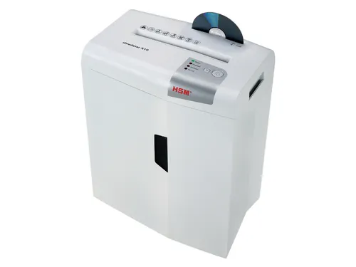 Papiervernietiger Hsm Shredstar X10 5X35Mm + Cd Snippers P-4