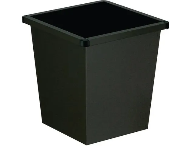 Papiermand, 27 Liter, Zwart