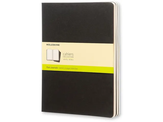 Schrift Moleskine Blanco Xl Zwart 190x250mm