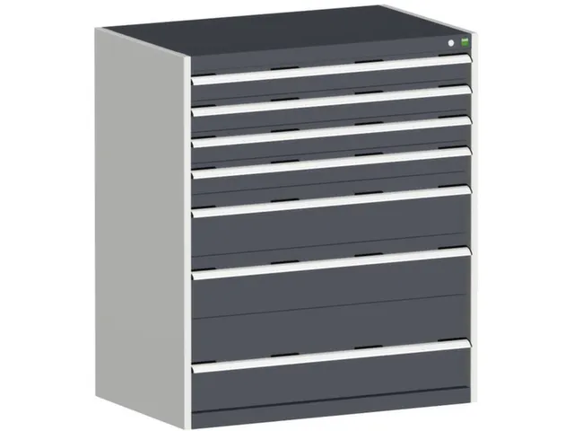 ladekast,HxBxD 1200x1050x750mm,7lade(n),lade voor zware lasten