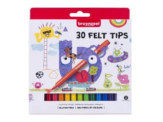 Viltstift Bruynzeel Kids assorti 30 stuks - 2