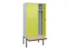 locker voor scheiding van kleding,HxBxD 2120x900x815mm,3vak