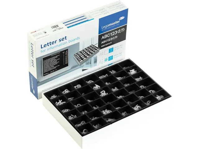 Letterdoos Hoogte letters 20mm