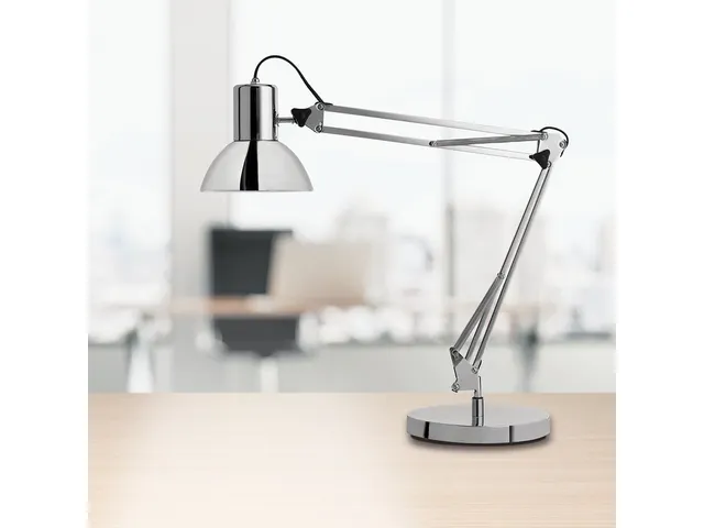 Bureaulamp Unilux Success led chroom