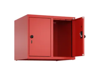 opzetkast,v. locker,2vak.,vak B 300mm,HxBxD 500x600x500mm,draaigrendel - 1