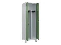 PBM-locker,HxBxD 1950x600x500mm,2vak,vak B 300mm,draaigrendel