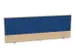 panneau de rehausse,p. table de bureau,NE-érable,BN6016-bleu