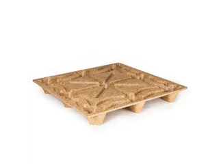 Moulded Pallet Inka F 11S bruin 1140x1140x135mm 50 Stuks - 1